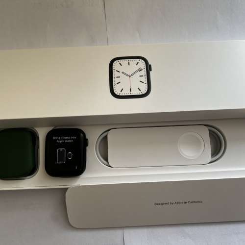 Apple Watch S7 45mm Green Cellular