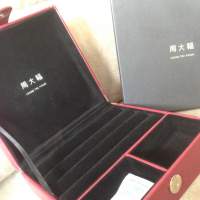 🎁  Vintage Jewellery Box 15x15x5.7cm CHOW TAI FOOK Peeling off NEW 全新 掉皮 ...