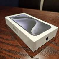 全新 未開封 有單 iPhone 15 Pro (256Gb, Blue)