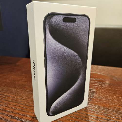 全新 未開封 有單 iPhone 15 Pro (256Gb, Blue)
