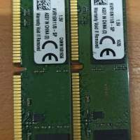 kingston DDR3 1600 8GB  兩條   = 16gb