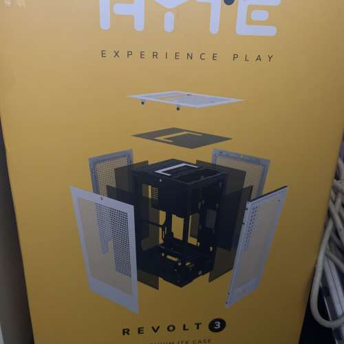 HYTE Mini-ITX Case Revolt 3 Premium iTX Case with 700W 80