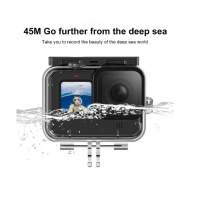 Waterproof Housing Case With Lens Filter For GoPro Hero 12 Black 防水殼連濾鏡套...