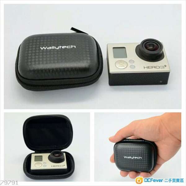 全新 GoPro HERO 3+/4/5/6/7  Session 迷你/大/中/小型硬殼保護盒/套 LENSPEN 鏡頭...