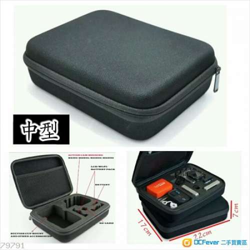 全新 GoPro HERO 3+/4/5/6/7  Session 迷你/大/中/小型硬殼保護盒/套 LENSPEN 鏡頭...