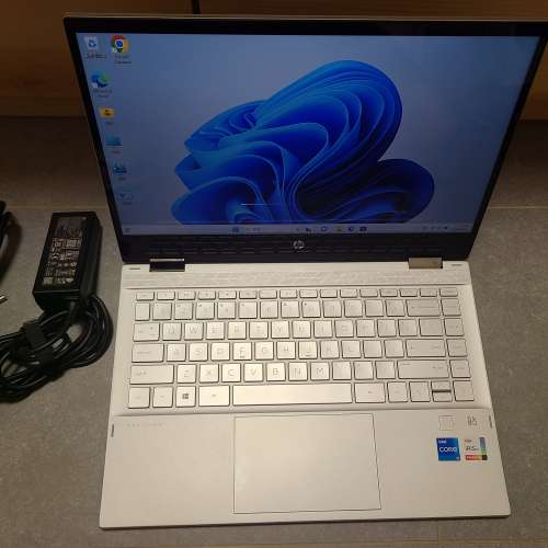 新淨HP x360 14吋Touch i5-1135G7 12GB Ram 512GB M.2 SSD Win 11 Notebook Laptop 02