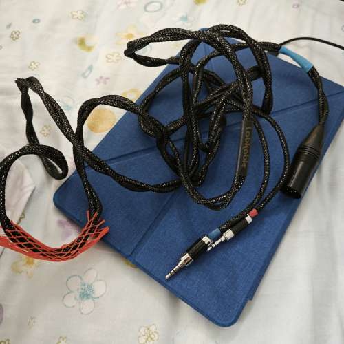 Labkable HROCC 單晶銀發燒Headphone cable