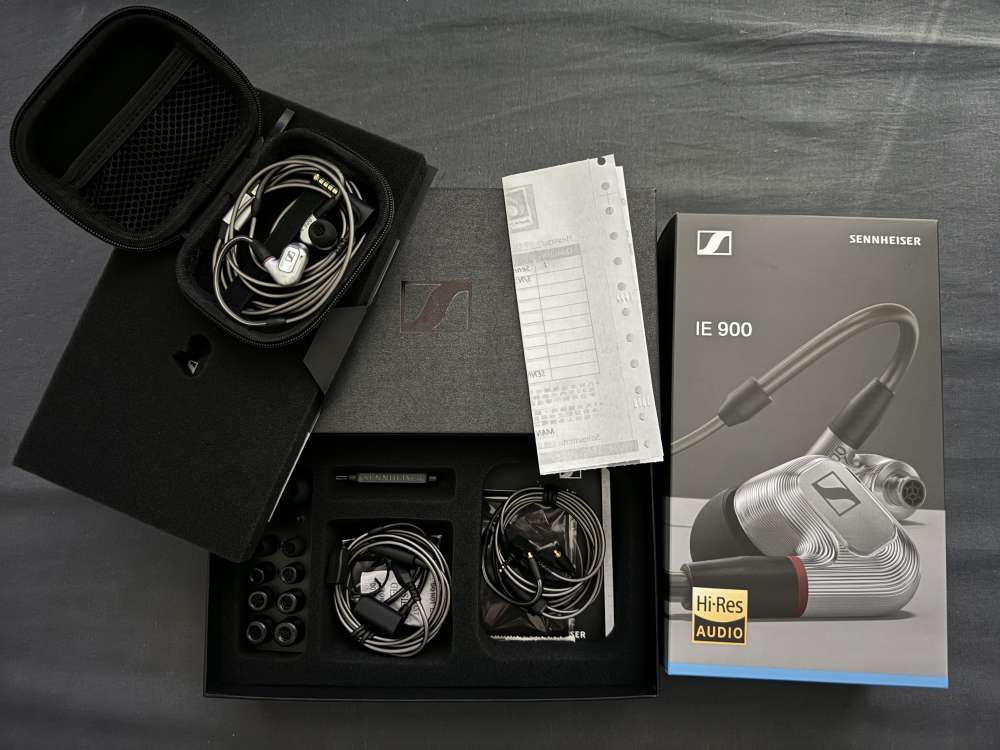 【未使用未開封】SENNHEISER IE 900 SENNHEISER IE900新品未開封 開封済⁄未使用】SENNHEISER