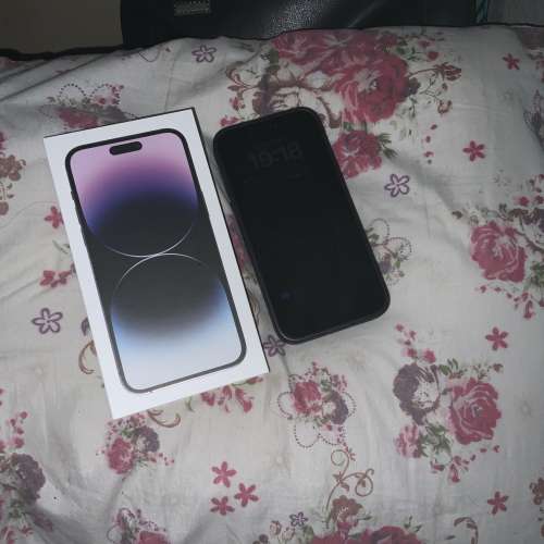 iPhone 14 pro max 紫色1tb 99新長保