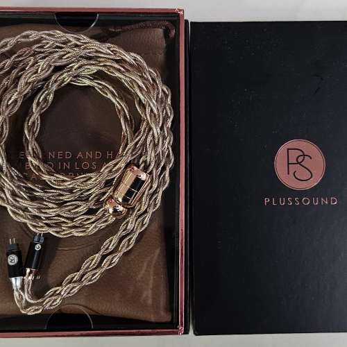 2023年新線 Plussound Quad-Copper x8  8絞 2pin 0.78 cm 4.4