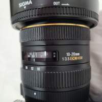 Sigma 10-20mm/F3.5 廣角鏡頭 日本制造for Nikon 90% new