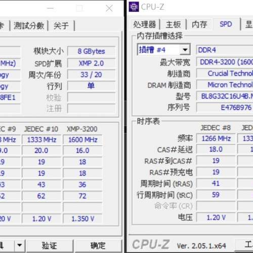 Crucial Ballistix  3200 MHz DDR4  Gaming  8GB X2 =16GB (Xander永保)  (Xander...