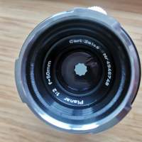 Contarex Carl Zeiss 50mm F2 in Black