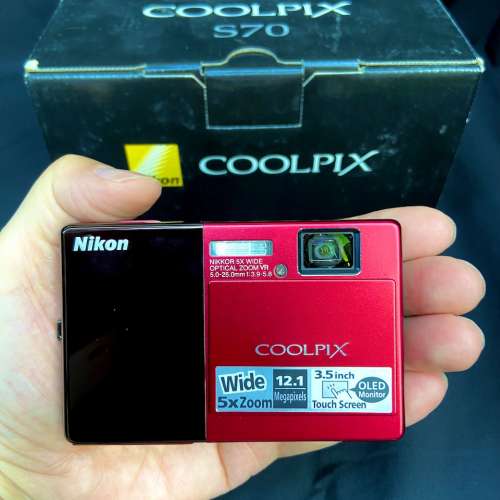 極新 尼康 Nikon S70 CCD 數位相機 |  90% New - Nikon Coolpix S70 CCD Digital C...