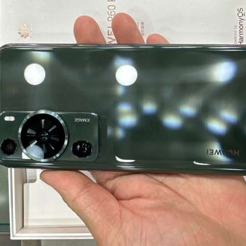 國行 huawei p60 pro 8+256gb 崑崙玻璃 綠色 全套 保養 2024年7月28日