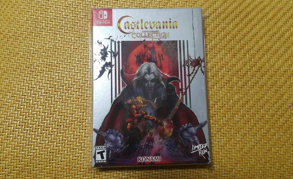 網上版LIMITEDRUN「限定版實體版」 NS 惡魔城周年紀念合集Castlevania