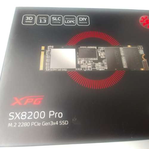 ADATA XPG SX8200 Pro PCIe Gen3x4 M.2 2280 512GB