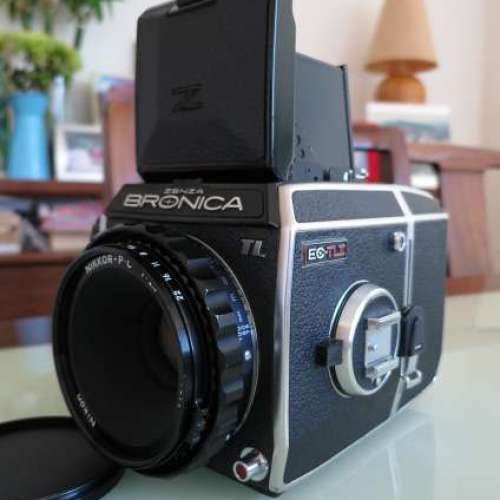 Bronica EC-TL II (not S2), AE, 75mm, super rare 40mm and 50mm pancake lenses