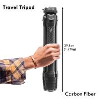 有折扣！ Peak Design Carbon Fiber Travel Tripod 碳纖維旅行腳架 全新