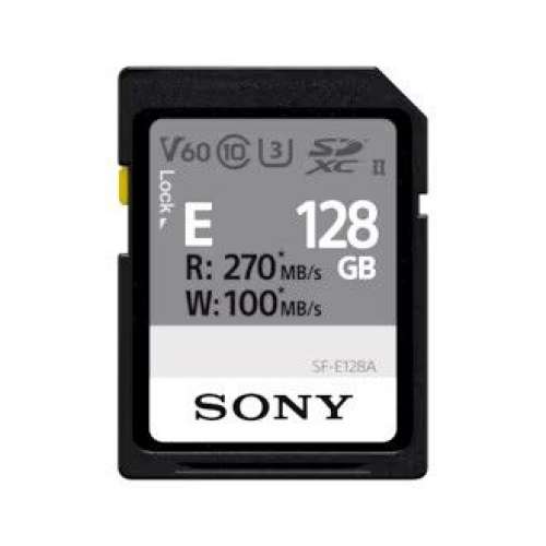 特價Sony SF-E Series UHS-II SDXC 記憶卡 128GB [R:270 W:120] (SF-E128)