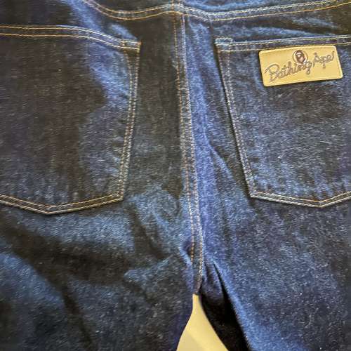 斷捨離 全新日制 a bathing ape修身牛仔褲