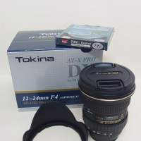 Tokina AT-X PRO SD 12-24 F4 (IF) DX for Nikon (連Protector)