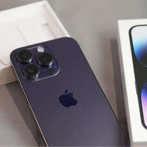 行貨 iPhone 14 Pro Max 256 紫色 95% 新