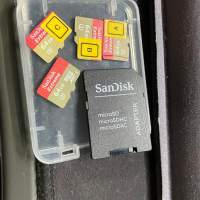Sandisk Extreme 64GB microSD 咭 (4張)