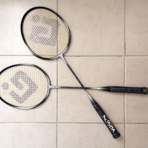 Goma B-308 羽毛球拍一對 High tempered steel shaft