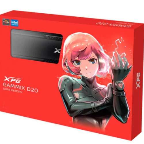 全新行貨32gb RAM Adata Gammix D20 3600mhz (AX4U360016G18I-DCBK20)