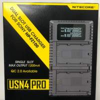 [FS]-95% Like New NITECORE USN4PRO Dual Slot USB Charger (for Sony NP-FZ100)