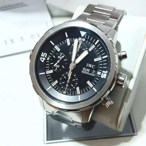 IWC Aquatimer Chronograph IW376804 year 2015  少戴