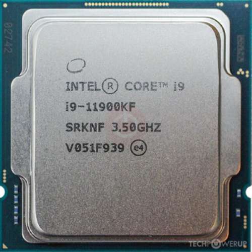 I9-11900KF,  boost 5.3 GHz