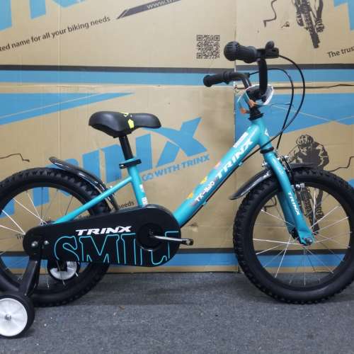 《送兒童頭盔》TRINX Smile 1401 - 14寸 兒童單車 (連輔助轆)
