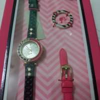 Fossil x Barbie  limited edition watch  1錶2用，有閃石