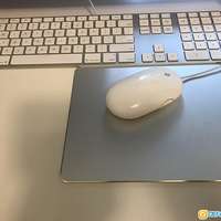 Apple Keyboard 及,mouse有線+mouse pad合共三件