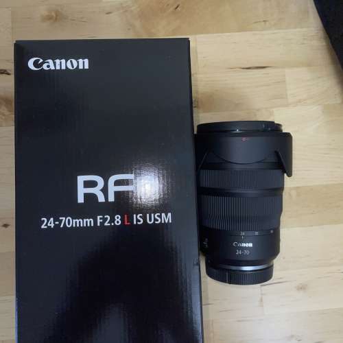 轉會放售canon EOS R & RF 24~70 2.8 L