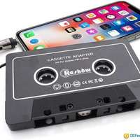 汽车音频 aux 磁带适配器Car Audio Cassette to Aux Adapter, 3.5 MM  Tape Adapter