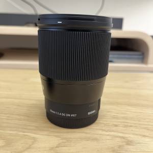 Sigma 16mm F1.4 e mount