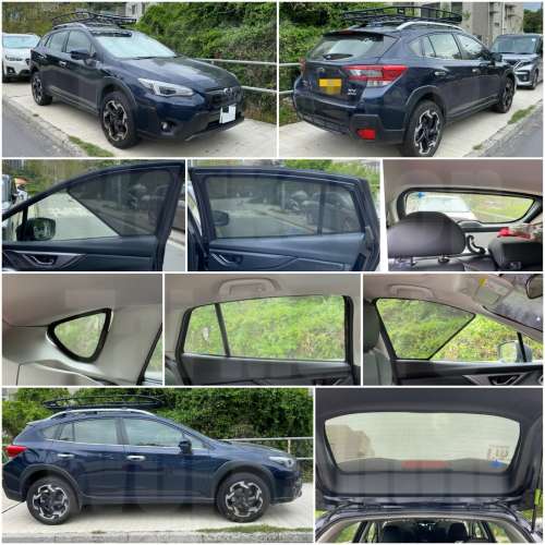 Subaru XV Crosstrek 全車磁石濾光窗網太陽擋