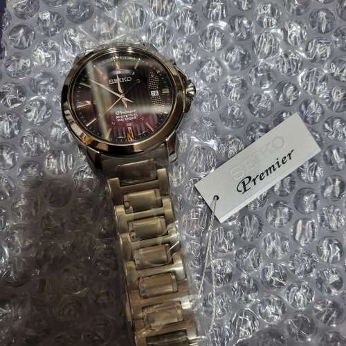 全新 SEIKO PREMIER PERPETUAL CALENDAR