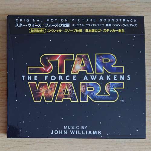 Star Wars The Force Awakens日版OST CD
