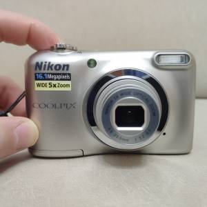 Nikon Coolpix A10 近全新金色 CCD相機 數碼相機 CCD Camera 等效26-130mm廣角鏡頭 ...