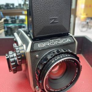 BRONICA 6X6 CARL ZEISS JENA DDR ZENZANON 80MM F2.8