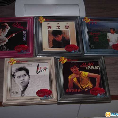 譚詠麟 寶麗金二十世紀光輝印記 全套15CD