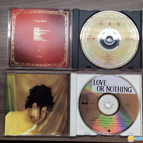 中島美雪 中島みゆき 短篇集 Love or Nothing 日本本土版 共2隻 附側標