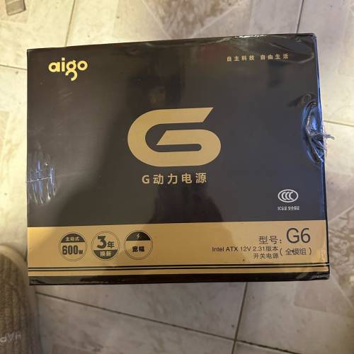 Aigo 愛國者全模組全新未開火牛 600w