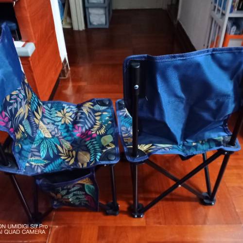 兩張摺合小椅共100元