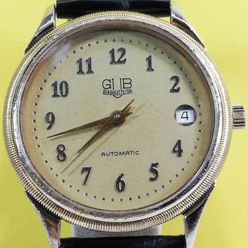 中古GUB glashutte/sa 機械自動錶