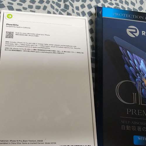 IPhone 15 pro 256GB black